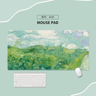  Tấm Lót Chuột Và Bàn Phím Máy Tính Dày Dặn Họa Tiết Tranh Sơn Dầu 