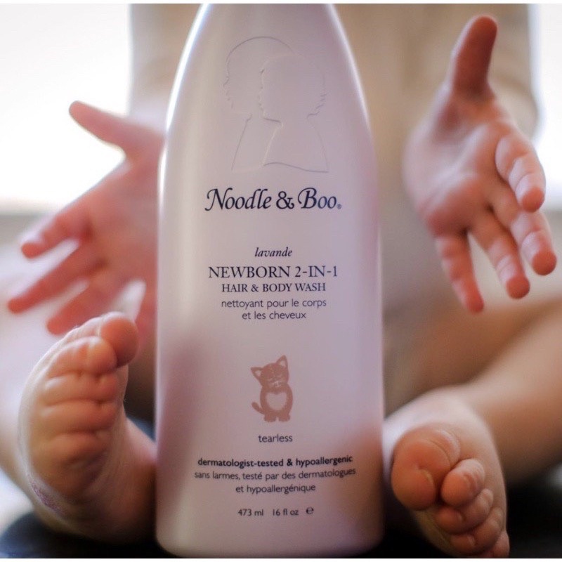 Sữa tắm gội 2 trong 1 Noodle and Boo cao cấp chuẩn hãng Noodle & Boo cho bé từ sơ sinh