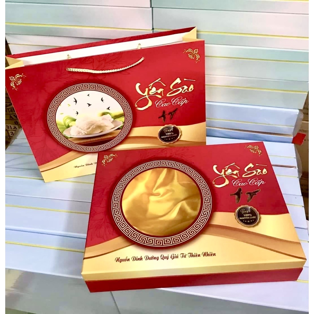 Siêu Sale 2.2⚡BỘ HỘP QUÀ HM2K 100g YẾN SÀO CC⚡+2 Ngăn Táo/ Đg