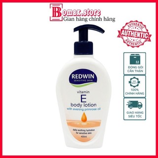 Kem dưỡng da REDWIN Vitamin E Úc 400g Chai Có Vòi Cho Body