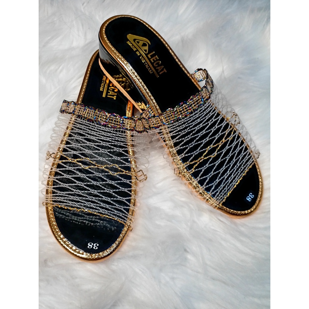 DÉP LƯỚI XƯA MÀU ĐEN 3P 4P VÀ 6P