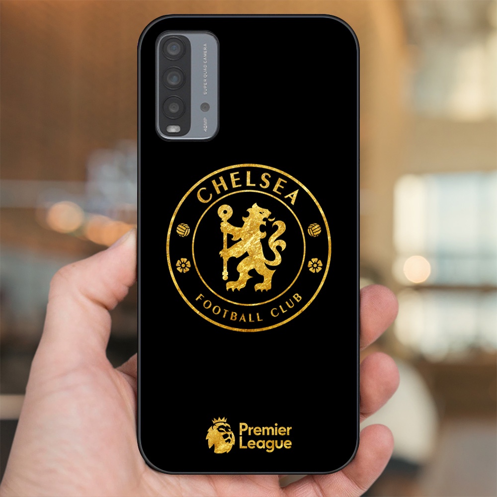 Ốp lưng Xiaomi Redmi 9T viền đen in hình Chelsea FC