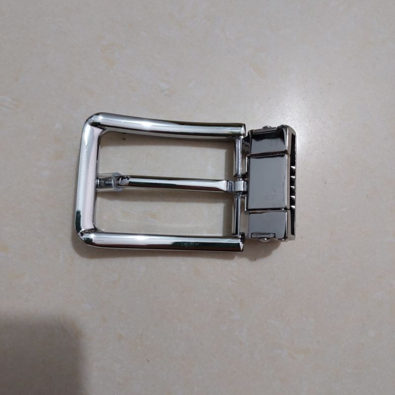 KHÓA KIM DÂY LƯNG INOX MÀU TRẮNG CAO CẤP