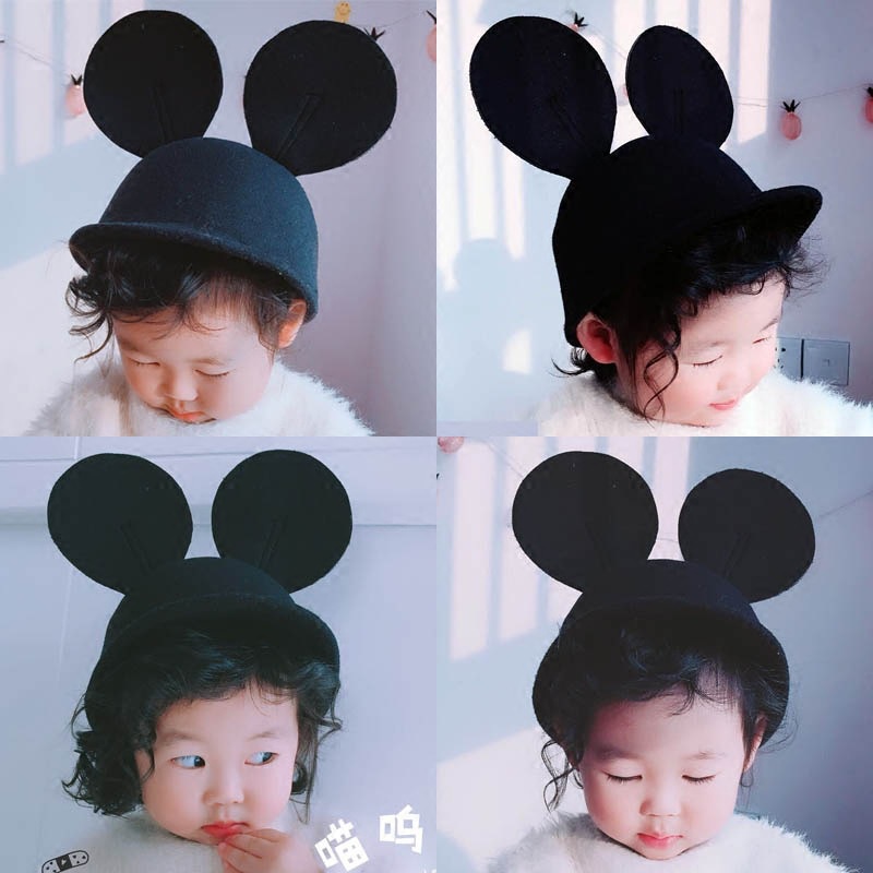 Hàng Có Sẵn Giao Hàng Ngay Lập Phương#Nón Tai Chuột Mickey Dễ Thương Cho Bé 9 / 18 Tuổi