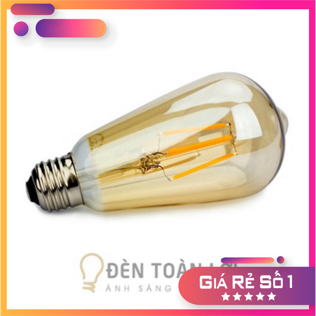 Bóng Đèn: Bóng LED Edison G45/A60/ST64 dimmer vỏ vàng - OWL Lighting