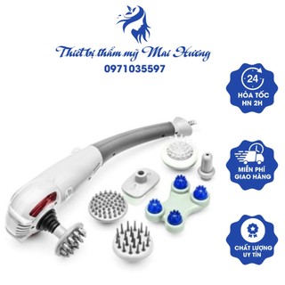 Máy đấm lưng 7 đầu xoa bóp - máy massage cầm tay giúp thư giãn giảm mệt mỏi da săn chắc