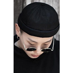 Mũ nồi vải kaki tròn thời trang