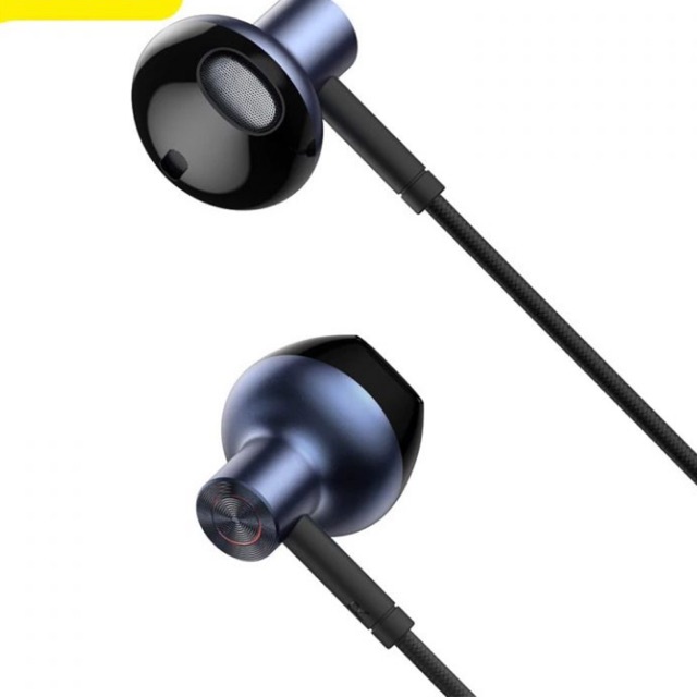 Tai Nghe Nhét Tai Baseus H19 Âm Thanh Nổi 6D Và Mic Cho Điện Thoại Xiaomi Có Dây 3.5mm