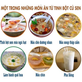 Bột củ sen mix hạt ngũ cốc 500g