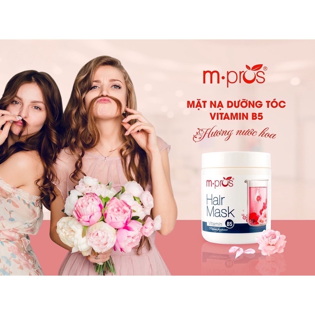 Mặt Nạ Dưỡng Tóc M.Pros Hương Nước Hoa - 600g
