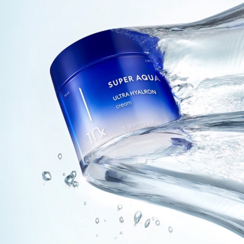 Kem siêu dưỡng ẩm cải thiện nếp nhăn Missha Super Aqua Ultra Hyalron Cream 70ml