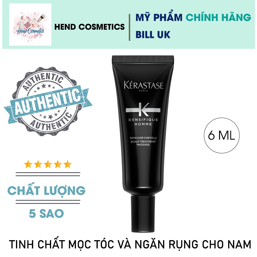 Tinh chất mọc tóc và ngăn rụng cho nam Kerastase Cure Densifique Homme 6ml