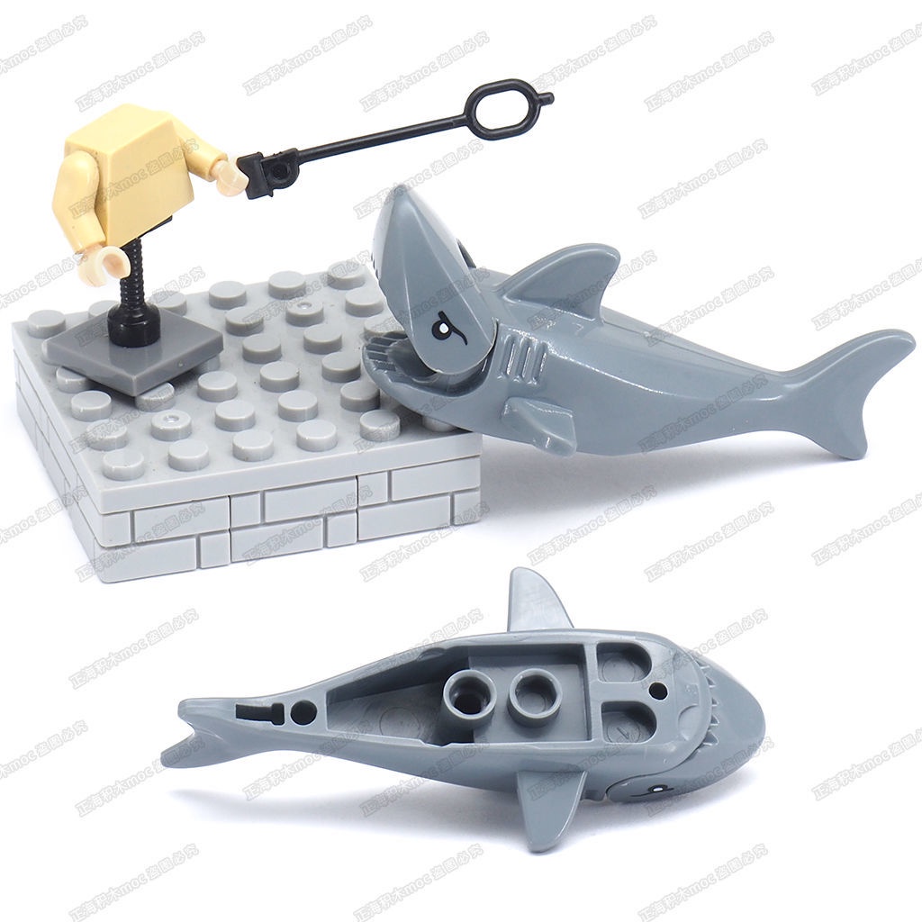 Đồ Chơi Lego Lắp Ráp Mô Hình Thế Giới Cá Mập Biển Sâu Cỡ Nhỏ Dễ Thương Cho Bé