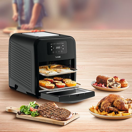 Nồi Chiên Không Dầu Điện Tử Tefal 11 lít FW501815 - Hàng Chính Hãng Cho Bữa Ăn Gia Đình Thêm Ngon Và Hấp Dẫn