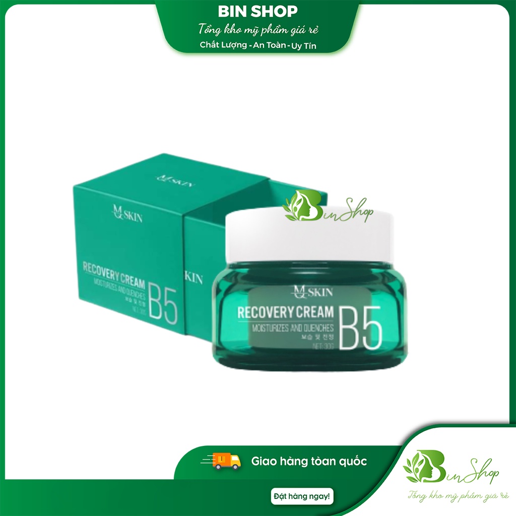 Kem B5 MQ Skin Chính Hãng Recovery Cream B5 Mqskin dưỡng ẩm xóa nhăn phục hồi da sau xài Retinol tái