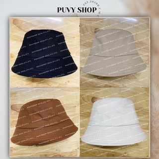 Nón Cụp unisex nam nữ- Cup TRƠN cơ bản basic - mũ sụp bucket tai bèo