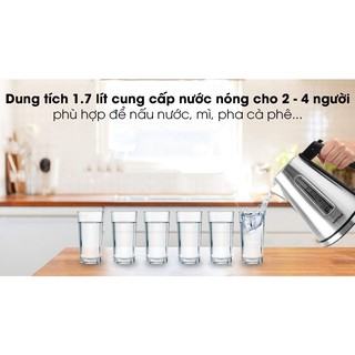 Bình đun siêu tốc Hafele T-907B (535.43.731) 1,7L