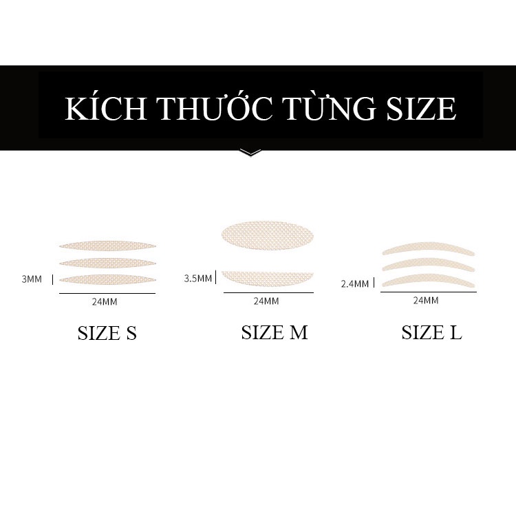 Dán kích mí lưới siêu tàng hình dán bằng nước.