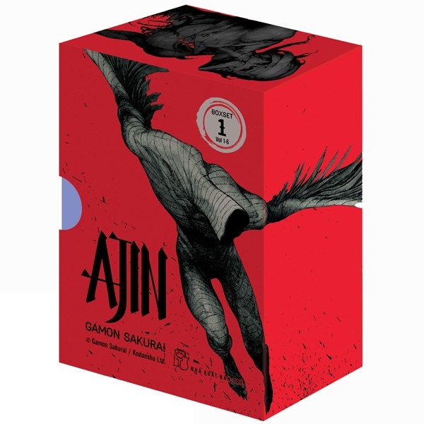 Truyện tranh - Boxset Ajin - Trọn bộ 3 Box - Tặng kèm Bookmark 3D - NXB Trẻ - 1 2 3 4 5 6 7 8 9 10 11 12 13 14 15 16 17