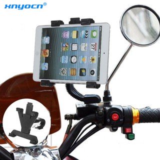 Giá Đỡ Máy Tính Bảng GPS Xoay 360 Độ Bằng Hợp Kim Nhôm Gắn Tay Lái Xe Đạp / Mô Tô / Xe Máy Thông Dụng 7-10.1 inch