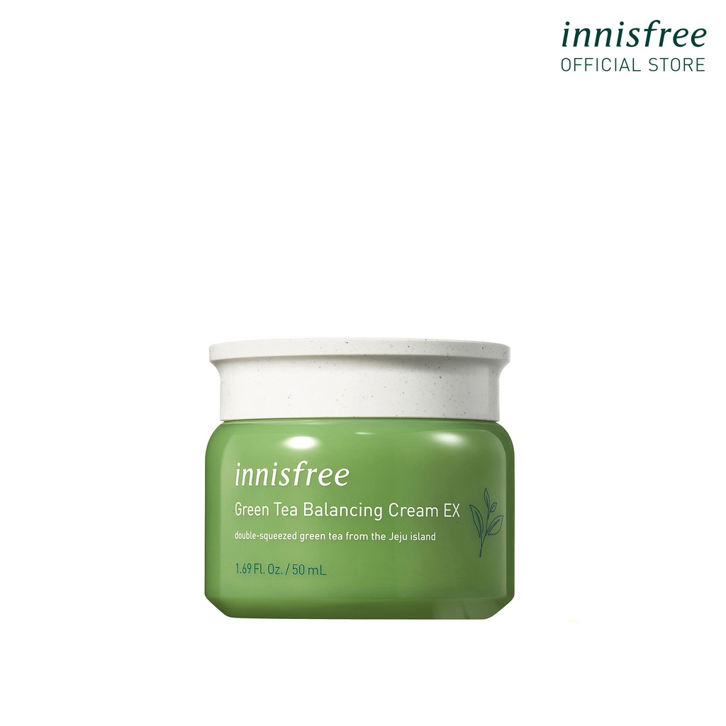 Kem dưỡng cân bằng độ ẩm innisfree Green Tea Balancing Cream Ex 50ml