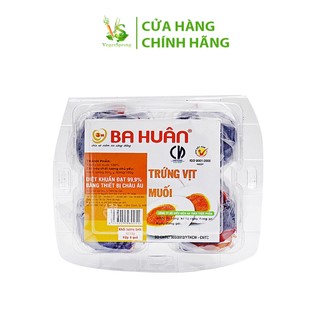 Trứng vịt muối ba huân/v.food 4 quả/vỉ