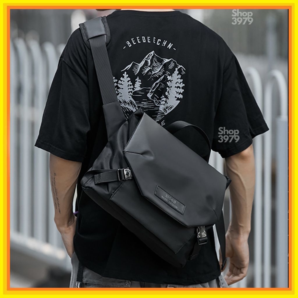Túi Đeo Chéo Đựng Ipad Nam Nữ Đi Học Đi Chơi Thời Trang Quảng Châu Dell Messenger Bag Chống Nước Cao Cấp Dell