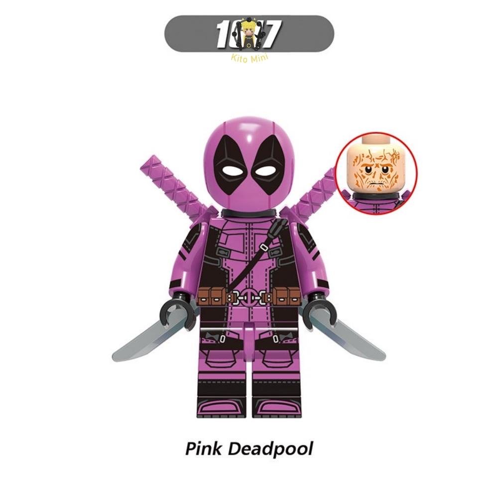 Minifigures Deadpool Marvel Lắp Ráp Mô Hình Nhân Vật Phim Truyện X0302