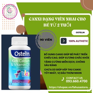 [SALES SỐC] OSTELIN KID CALCIUM & VITAMIN D3 - CANXI KHỦNG LONG