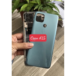 Bộ vỏ zin Oppo A15 / A15S (kèm phím ,kính camera)