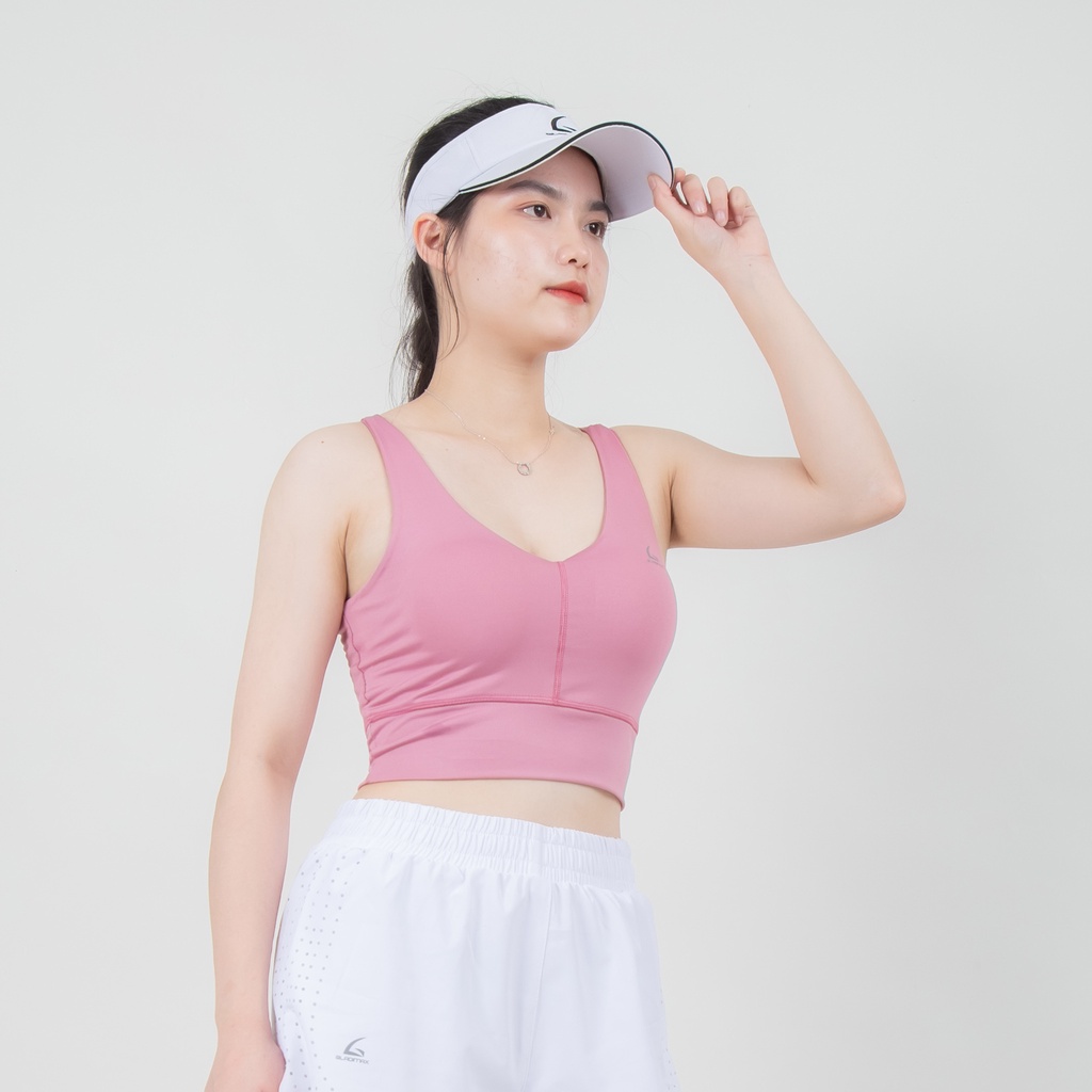 Áo Bra croptop Cổ tim Gladimax phù hợp vói nhiều bộ môn yoga, gym, aerobic - Chính hãng Gladimax