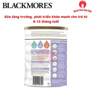 [Tem Liên Phong] Sữa Bột BlackMores Úc số 2 (từ 6-12 tháng tuổi) - Lon 900g