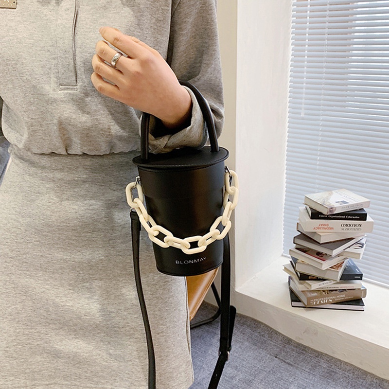 Ielgy niche Túi bucket Đeo Vai Thiết Kế Dễ Thương Cho Nữ