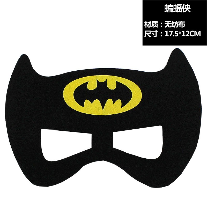 Phụ kiện Người Dơi Batman gồm Mặt nạ áo chàng kiếm khiên có đèn nhạc hoá trang , mặt nạ siêu anh hùng cosplay