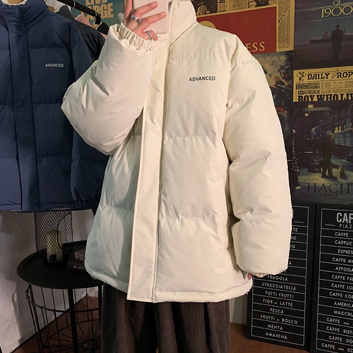 Áo Phao Béo  Fom Rộng Nam Nữ - Phối Chữ Ngực Ấm Áp Mùa Đông Không Lạnh