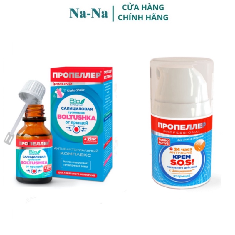 Dung dịch chấm mụn Propeller 25ml giúp gom cồi mụn, giảm viêm sưng, mau lành da