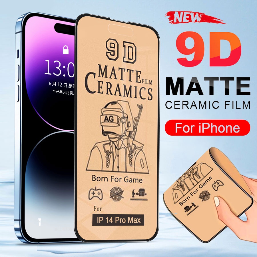 Miếng dán bảo vệ màn hình thích hợp cho iPhone 14 13 12 11 Pro Max 14 Plus 13 12 mini XS XR X 8 7 6 6s Plus SE 2020