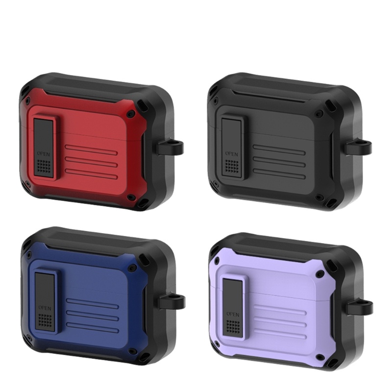 Vỏ Bảo Vệ Hộp Sạc Tai Nghe Không Dây Link Buds S Bằng Silicone Chống Trượt Chống Trầy Xước