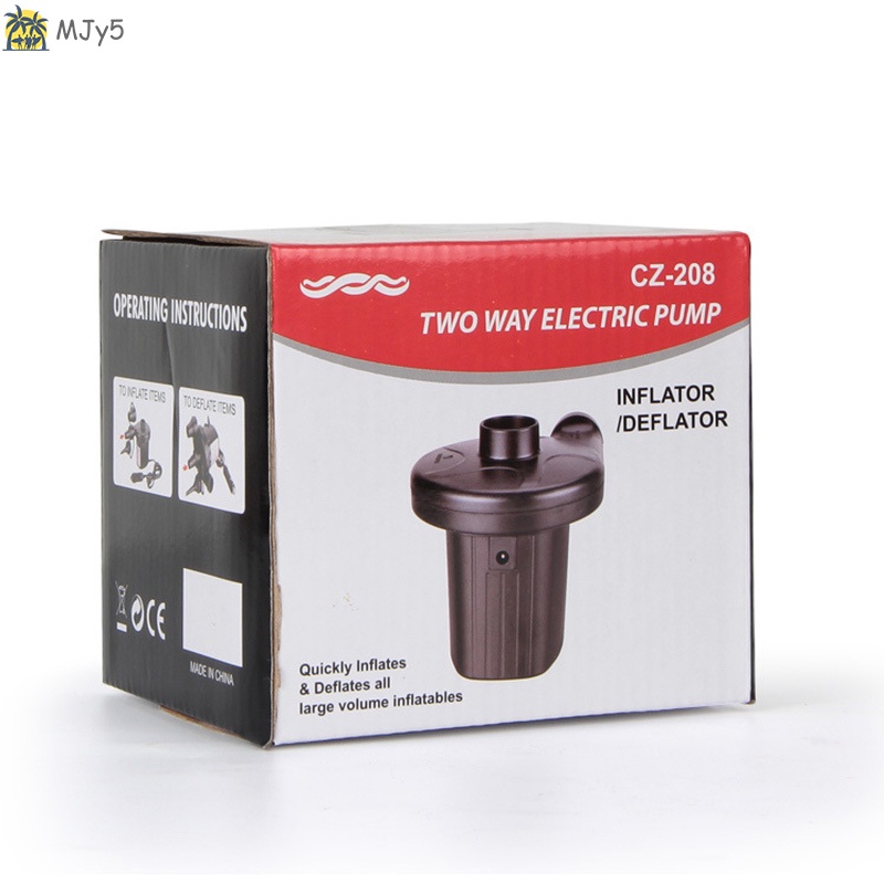 1 Bộ Máy Bơm Hơi Điện Tử Di Động Cho Phao Bơi Bơm Hơi Thuyền Đồ Chơi US / EU / UK