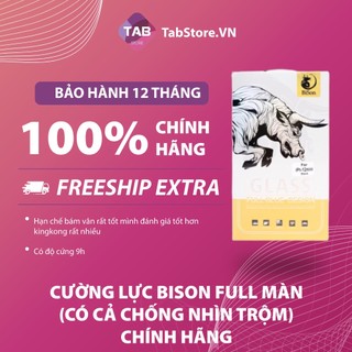 Cường lực bison full màn siêu mượt - chính hãng