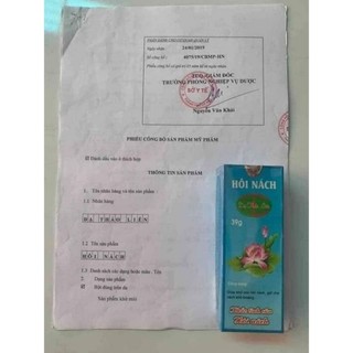 Hôi nách bột Dạ Thảo Liên