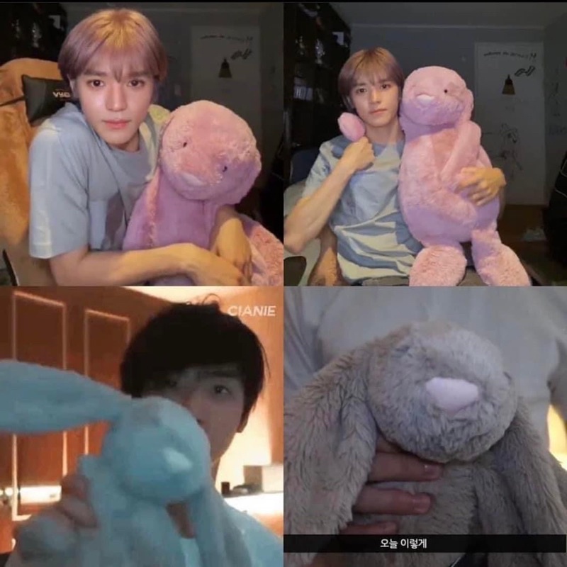 THỎ BÔNG CHEAPMOMENT NCT TAEYONG, JAEMIN, DOYOUNG, JUNGWOO