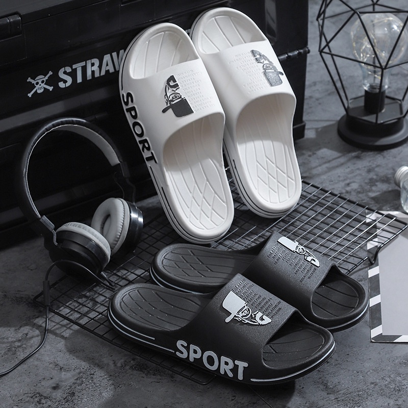 Dép Ullzang Nam Cao Cấp Sport, Dép Quai Ngang Unisex thiết kế thể thao cao cấp from dáng đẹp - Có 4 Màu0