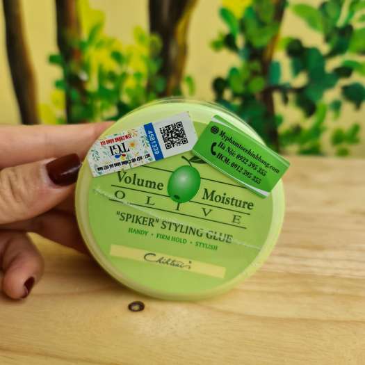 Sáp wax tạo kiểu nam độ cứng vừa chít sai  Chihtsai Olive Spiker Styling Glue 85ml