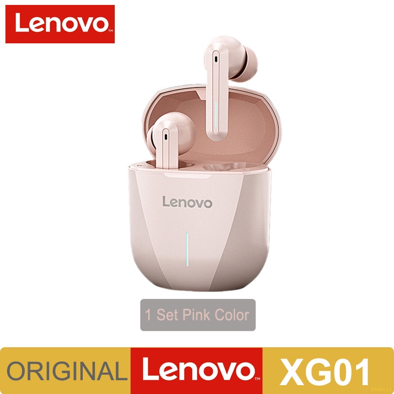 Tai Nghe Nhét Trong Không Dây Bluetooth 5.0 Chống Nước IPX5 Dùng Chơi Game Lenovo XG01 Tws