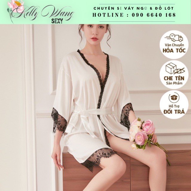 [SX538] Áo choàng ngủ sexy tặng kèm chíp ( không có váy ngủ nhé) -KELLYWANG