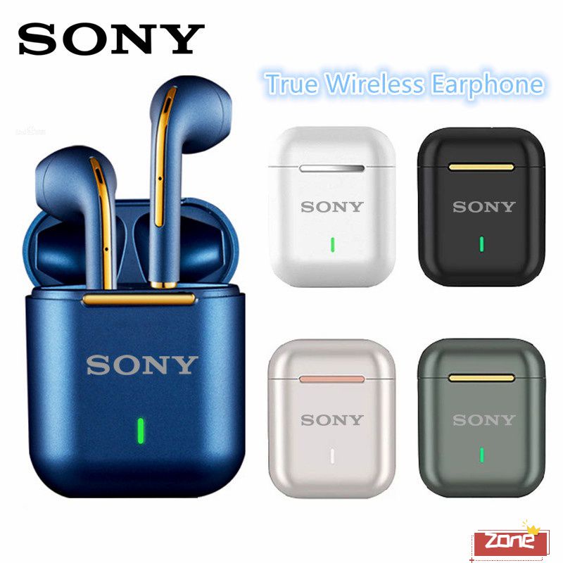 Mới Sony J18 Tws Tai Nghe Không Dây Mini Siêu Nhẹ Tai Nghe Nhét Tai Bluetooth 5.0 Siêu Trầm Tai Nghe Nhạc có Micro Kép Stereo 'Vùng