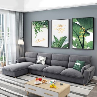 Set 3 tranh treo tường canvas trang trí phòng khách chủ đề thiên nhiên A189-6