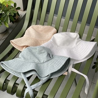 Nón NEENEE có dây cột nơ STRAP BUCKET HAT
