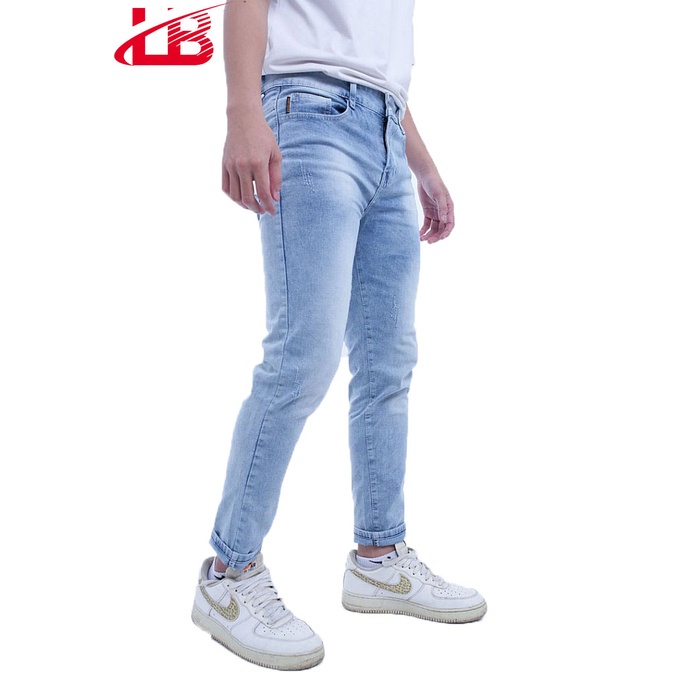 Quần Jean Dài Nam Lb Co Giãn Cào Nhẹ, Phom Body, Dnhq8765 !